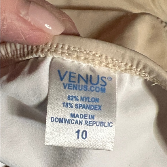 VENUS Cream Ruched Bikini Set - Picture 4 of 4